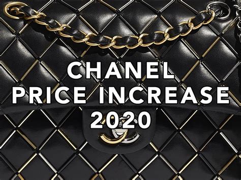 chanel 2020 price increase